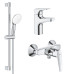 Комплект смесителей Grohe BauFlow 3 в 1 для душа (UA121630S1)