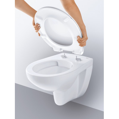 Комплект Grohe Bau Ceramic, инсталляционная система с подвесным унитазом (39586000) Комплект Grohe Bau Ceramic, инсталляционная система с подвесным унитазом (39586000)