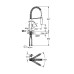 Змішувач одноважільний Grohe Eurocube для мийки (31395DC0)