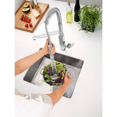 Змішувач одноважільний Grohe Eurocube для мийки (31395DC0)