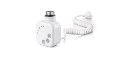 Электро ТЭН для полотенцесушителя поворотный HeatQ HEC, 300 Вт, белый HQHEC-W300 Электро ТЭН для полотенцесушителя поворотный HeatQ HEC, 300 Вт, белый HQHEC-W300
