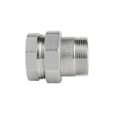 Фитинг резьбовой латунный сгон прямой (американка) ВН-НАР 1 1/4" Icma 85818AG06 Фитинг резьбовой латунный сгон прямой (американка) ВН-НАР 1 1/4" Icma 85818AG06