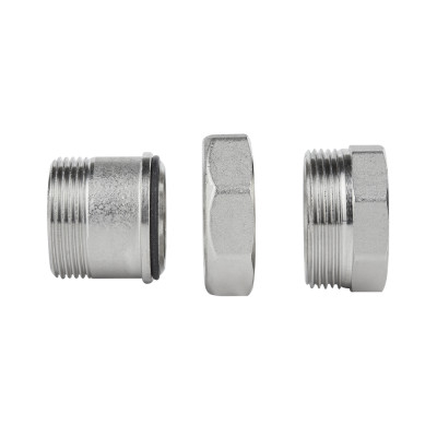 Фитинг резьбовой латунный сгон прямой (американка) ВН-НАР 1 1/4" Icma 85818AG06 Фитинг резьбовой латунный сгон прямой (американка) ВН-НАР 1 1/4" Icma 85818AG06