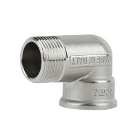 Фітинг різьбовий латунний куточок ВН-НАР 3/4" Icma 811201AE06 Фітинг різьбовий латунний куточок ВН-НАР 3/4" Icma 811201AE06