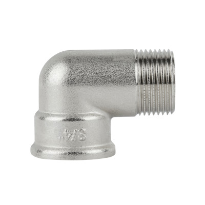 Фитинг резьбовой латунный уголок ВН-НАР 3/4" Icma 811201AE06 Фитинг резьбовой латунный уголок ВН-НАР 3/4" Icma 811201AE06