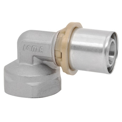 Прес-фітинг Icma косинець ВН 26х3/4" 81405AEGP06 Прес-фітинг Icma косинець ВН 26х3/4" 81405AEGP06