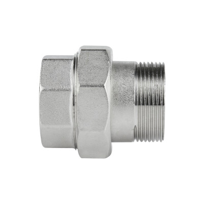 Фитинг резьбовой латунный сгон прямой (американка) ВН-НАР 1 1/2" Icma 85818AH06