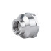 Фитинг резьбовой латунный муфта ВН 1/2"x1" Icma 811214ADAF06