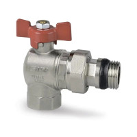 Кран кульовий Icma кутовий з американкою ВН-НАР 1/2" 87362AD11 Кран кульовий Icma кутовий з американкою ВН-НАР 1/2" 87362AD11