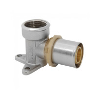 Прес-фітинг Icma косинець настінний ВН 20х1/2" 81410ADBQ06 Прес-фітинг Icma косинець настінний ВН 20х1/2" 81410ADBQ06