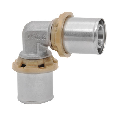 Прес-фітинг Icma кутник 16мм 81403GH06 Прес-фітинг Icma кутник 16мм 81403GH06