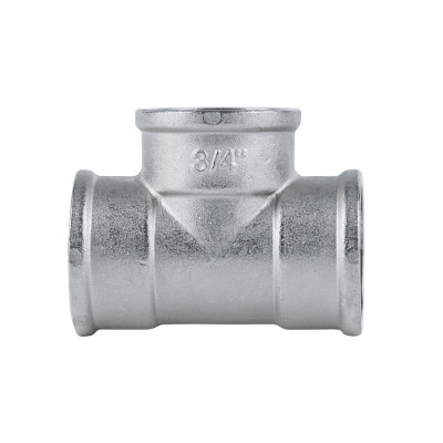 Фитинг резьбовой латунный тройник ВН 3/4" Icma 811202AE06 Фитинг резьбовой латунный тройник ВН 3/4" Icma 811202AE06