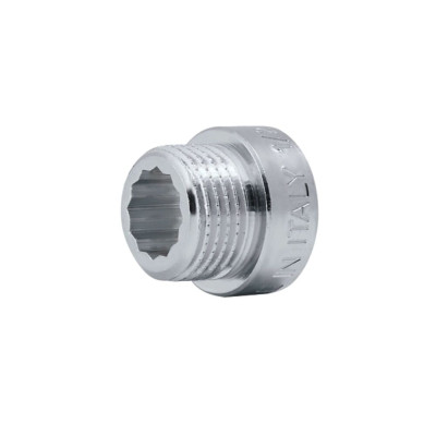 Фитинг резьбовой латунный удлинитель 1/2"x10 мм ВН-НАР 1/2" Icma 81019AD01006