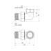 Фитинг резьбовой латунный сгон угловой (американка) ВН-НАР 3/4" Icma 85808AE06