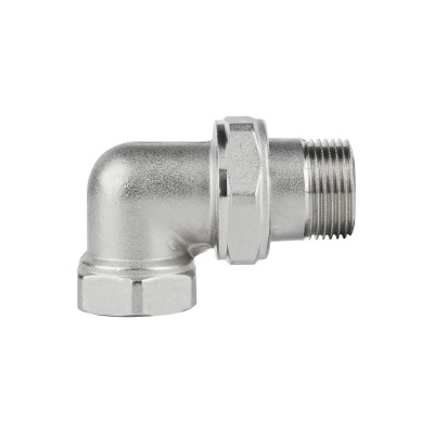Фитинг резьбовой латунный сгон угловой (американка) ВН-НАР 3/4" Icma 85808AE06