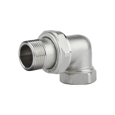 Фитинг резьбовой латунный сгон угловой (американка) ВН-НАР 3/4" Icma 85808AE06