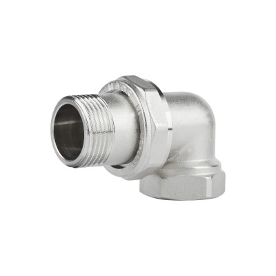 Фитинг резьбовой латунный сгон угловой (американка) ВН-НАР 1" Icma 85808AF06