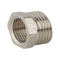 Фітинг різьбовий латунний футорка ВН-НАР 1 1/2"х1 1/4" Icma 811212AGAH06 Фітинг різьбовий латунний футорка ВН-НАР 1 1/2"х1 1/4" Icma 811212AGAH06
