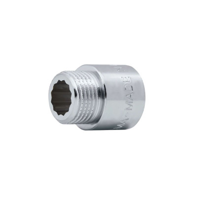 Фитинг резьбовой латунный удлинитель 1/2"x20 мм ВН-НАР 1/2" Icma 81019AD02006