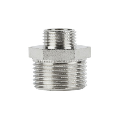 Фитинг резьбовой латунный ниппель НАР 1"x1/2" Icma 811211ADAF06 Фитинг резьбовой латунный ниппель НАР 1"x1/2" Icma 811211ADAF06