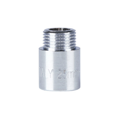 Фитинг резьбовой латунный удлинитель 1/2"x25 мм ВН-НАР 1/2" Icma 81019AD02506 Фитинг резьбовой латунный удлинитель 1/2"x25 мм ВН-НАР 1/2" Icma 81019AD02506