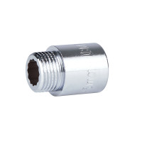 Фітинг різьбовий латунний подовжувач 1/2"x25 мм ВН-НАР 1/2" Icma 81019AD02506 Фітинг різьбовий латунний подовжувач 1/2"x25 мм ВН-НАР 1/2" Icma 81019AD02506