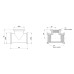 Фитинг резьбовой латунный тройник ВН 3/4"x1/2"x3/4" Icma 811203AEADAE06 Фитинг резьбовой латунный тройник ВН 3/4"x1/2"x3/4" Icma 811203AEADAE06