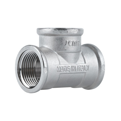 Фитинг резьбовой латунный тройник ВН 3/4"x1/2"x3/4" Icma 811203AEADAE06 Фитинг резьбовой латунный тройник ВН 3/4"x1/2"x3/4" Icma 811203AEADAE06