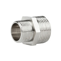 Фітинг різьбовий латунний ніпель НАР 3/4"x1" Icma 811211AEAF06