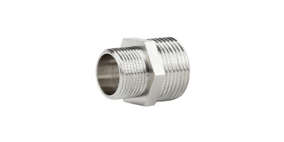 Фітинг різьбовий латунний ніпель НАР 3/4"x1" Icma 811211AEAF06