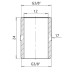 Фитинг резьбовой латунный ниппель НАР 3/8" Icma 811210AC06