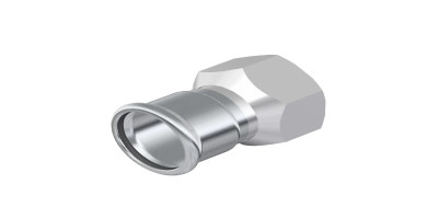Прес-фітинг з нержавіючої сталі-муфта ВН (1 муфта) AISI 316L 35x1 1/2" Isotubi F173511/26 Прес-фітинг з нержавіючої сталі-муфта ВН (1 муфта) AISI 316L 35x1 1/2" Isotubi F173511/26