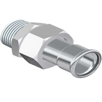Прес-фітинг з нержавіючої сталі-муфта роз'ємна НАР (1 муфта) AISI 316L 18x1/2" Isotubi F41181/26 Прес-фітинг з нержавіючої сталі-муфта роз'ємна НАР (1 муфта) AISI 316L 18x1/2" Isotubi F41181/26