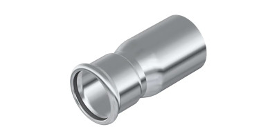 Прес-фітинг з нержавіючої сталі-муфта редукц. (1 муфта) AISI 316L 28x15мм Isotubi F1428156 Прес-фітинг з нержавіючої сталі-муфта редукц. (1 муфта) AISI 316L 28x15мм Isotubi F1428156