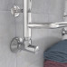 Кран кутовий хром. латунь ВН-НАР 1/2"-3/4" звичайний + ексцентрики 2шт. (LX-4701) Laris 71401061 Кран кутовий хром. латунь ВН-НАР 1/2"-3/4" звичайний + ексцентрики 2шт. (LX-4701) Laris 71401061