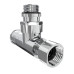 Кран кутовий хром. латунь ВН-НАР 1/2"-1/2" звичайний 2шт. (LX-4702) Laris 71401062