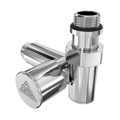 Кран угловой хром. латунь НАР под ТЭН 1/2"-1/2" 2шт. (LX-2044) Laris 71401063 Кран угловой хром. латунь НАР под ТЭН 1/2"-1/2" 2шт. (LX-2044) Laris 71401063