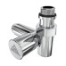 Кран кутовий хром. латунь НАР під ТЕН 1/2"-1/2" 2шт. (LX-2044) Laris 71401063