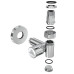 Кран кутовий хром. латунь НАР під ТЕН 1/2"-1/2" 2шт. (LX-2044) Laris 71401063 Кран кутовий хром. латунь НАР під ТЕН 1/2"-1/2" 2шт. (LX-2044) Laris 71401063