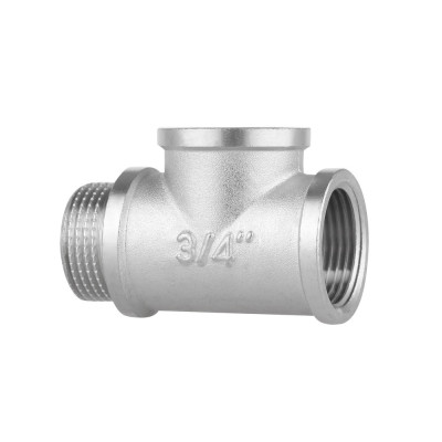 Фітинг різьбовий латунний трійник ВН-НАР 3/4" Thermo Alliance SF36320 Фітинг різьбовий латунний трійник ВН-НАР 3/4" Thermo Alliance SF36320