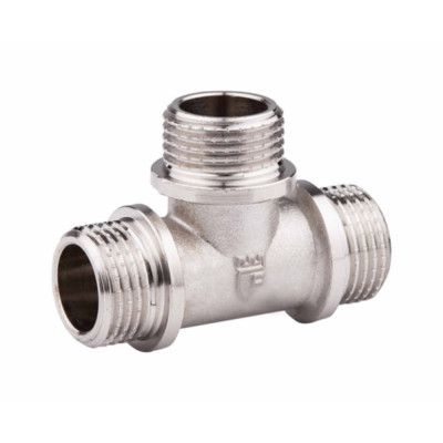 Фітинг різьбовий латунний трійник НАР 1" Thermo Alliance SF36725