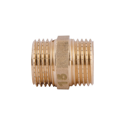 Фитинг резьбовой латунный ниппель НАР 1/2" Thermo Alliance SD4071515 Фитинг резьбовой латунный ниппель НАР 1/2" Thermo Alliance SD4071515