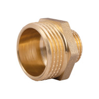 Фитинг резьбовой латунный ниппель НАР 1"x1/2" Thermo Alliance SD4082515 Фитинг резьбовой латунный ниппель НАР 1"x1/2" Thermo Alliance SD4082515