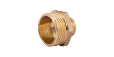 Фітинг різьбовий латунний ніпель НАР 1"x1/2" Thermo Alliance SD4082515 Фітинг різьбовий латунний ніпель НАР 1"x1/2" Thermo Alliance SD4082515