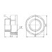 Фитинг резьбовой латунный переходник ВН-НАР 1 1/4"x1" Thermo Alliance SF3603225 Фитинг резьбовой латунный переходник ВН-НАР 1 1/4"x1" Thermo Alliance SF3603225