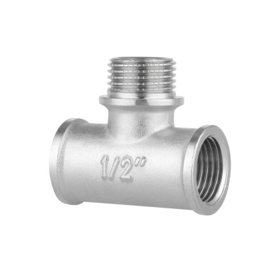 Фітинг різьбовий латунний трійник ВН-НАР 1/2" Thermo Alliance SF36415