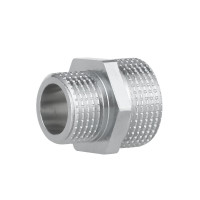 Фітинг різьбовий латунний ніпель редукційний НАР 1/2"x3/4" Thermo Alliance SF359H2015