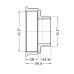 Фитинг резьбовой латунный переходник ВН-НАР 2"x1" Thermo Alliance SD4095025 Фитинг резьбовой латунный переходник ВН-НАР 2"x1" Thermo Alliance SD4095025