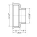 Фитинг резьбовой латунный переходник ВН-НАР 1/2"x3/8" Thermo Alliance SD409159 Фитинг резьбовой латунный переходник ВН-НАР 1/2"x3/8" Thermo Alliance SD409159