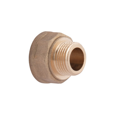 Фитинг резьбовой латунный переходник ВН-НАР 1/2"x3/8" Thermo Alliance SD409159 Фитинг резьбовой латунный переходник ВН-НАР 1/2"x3/8" Thermo Alliance SD409159